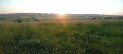 Abendstimmung als Panorama